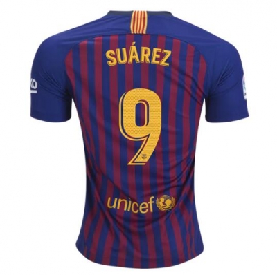 18-19 FC Barcelona Home Iniesta Soccer Jersey Shirt