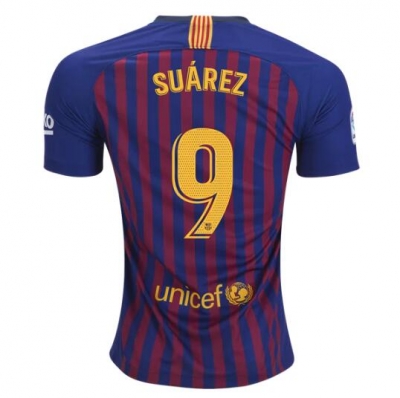 18-19 FC Barcelona Home Iniesta Soccer Jersey Shirt