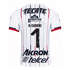 18-19 Deportivo Guadalajara Chivas R Gudino 1 Away Soccer Jersey Shirt