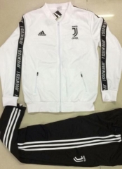 18-19 Juventus White Training Suit (Jacket+Trouser)
