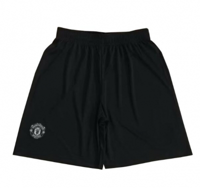 18-19 Manchester United EA Black SPORTS Soccer Shorts