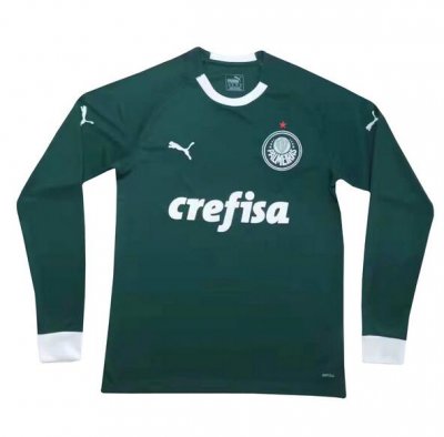 Palmeiras SP 2019/2020 Home Long Sleeve Soccer Jersey Shirt