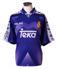 Retro 1996-97 Real Madrid Away Soccer Jersey Shirt