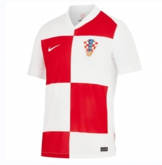 2024 Euro Cup Croatia Home Soccer Jersey Shirt