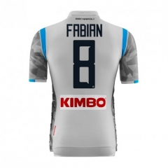 18-19 Napoli FABIAN 8 Third Soccer Jersey Shirt