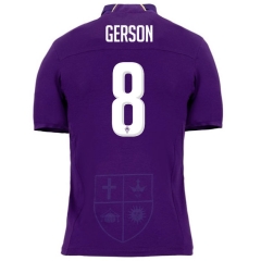 18-19 Fiorentina GERSON 8 Home Soccer Jersey Shirt