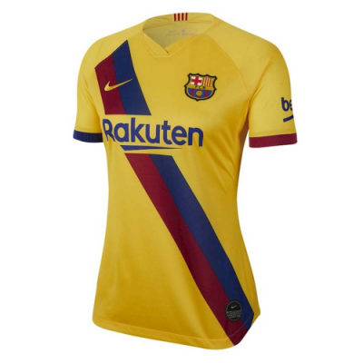 Women 19-20 Barcelona Away Soccer Jersey Shirt