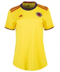 Women 2020 Colombia Home Soccer Jersey Shirt