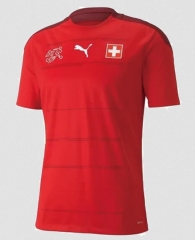 2021 Euro Switzerland Home Soccer Jersey Shirt