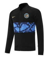 21-22 Inter Milan Black Blue Training Jacket