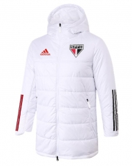 21-22 Sao Paulo White Long Winter Jacket