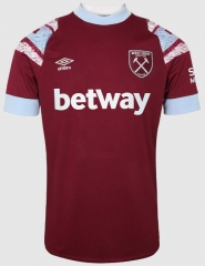 22-23 West Ham United Home Soccer Jersey Shirt