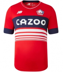 22-23 Lille OSC Home Soccer Jersey Shirt