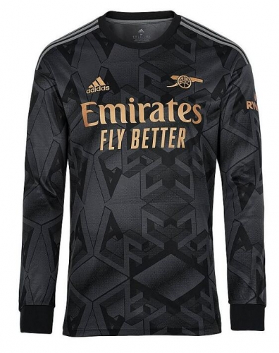 Long Sleeve Shirt 22-23 Arsenal Away Soccer Jersey