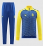 2022-23 Al-Nassr FC Blue Yellow Training Jacket and Pants