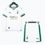 Children Kit 23-24 Borussia Monchengladbach Home Soccer Uniforms