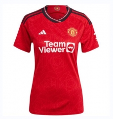 Women Shirt 23-24 Manchester United Home Soccer Jersey