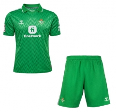 Children 23-24 Real Betis Away Soccer Uniforms