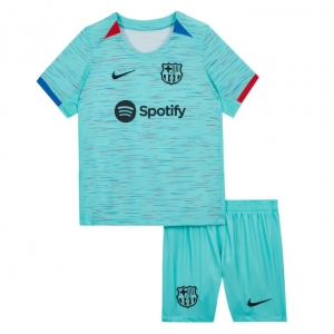 Children 23-24 Barcelona Third Soccer Uniforms