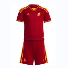 Children Kit 23-24 Roma Home Soccer Uniforms