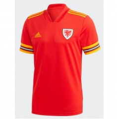 Player Version 2020 Euro Wales Home Soccer Jersey Shirt