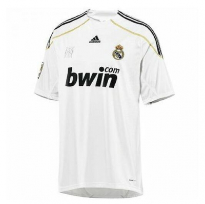 Real Madrid 09-10 Home Retro Soccer Jersey Shirt