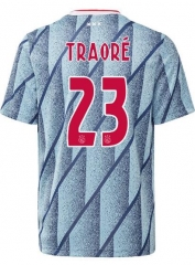 Lassina Traore 23 Ajax 20-21 Away Soccer Jersey Shirt