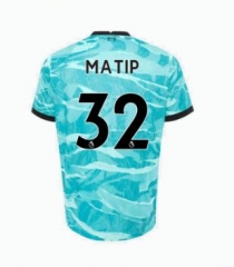 Joël Matip 32 Liverpool 20-21 Away Soccer Jersey Shirt