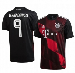 Robert Lewandowski 9 Bayern Munich 20-21 Third Soccer Jersey Shirt