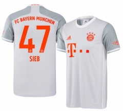 Armindo Sieb 47 Bayern Munich 20-21 Away Soccer Jersey Shirt