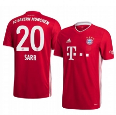 Bouna Sarr 20 Bayern Munich 20-21 Home Soccer Jersey Shirt
