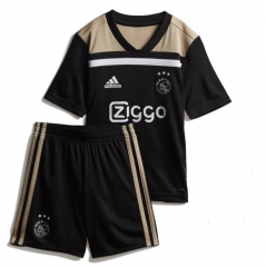 18-19 Ajax Away Children Soccer Jersey Kit Shirt + Shorts