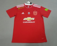 18-19 Club Universidad de Chile Away Red Soccer Jersey Shirt