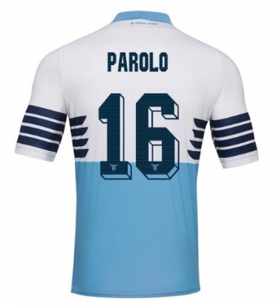 18-19 Lazio PAROLO 16 Home Soccer Jersey Shirt