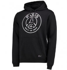 18-19 PSG Black Hoody Sweatshirt