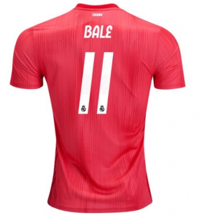 18-19 Gareth Bale Real Madrid Third Red Soccer Jersey Shirt