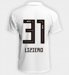 18-19 Sao Paulo FC LIZIERO 31 Home Soccer Jersey Shirt