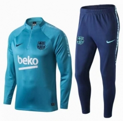 Barcelona 2019/2020 Blue Training Suit (Sweatshirt+Trouser)