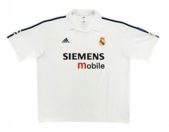 Retro 2002-03 Real Madrid Home Soccer Jersey Shirt