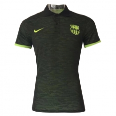 Barcelona Light Grey/Green 2017 Polo Shirt