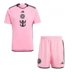 Children 24-25 Inter Miami Kit Home Soccer Uniforms
