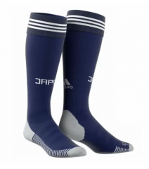 Japan 2018 World Cup Home Blue Soccer Socks