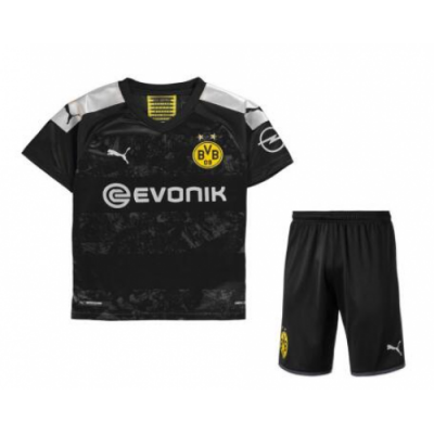 Children 19-20 Borussia Dortmund Away Soccer Suit