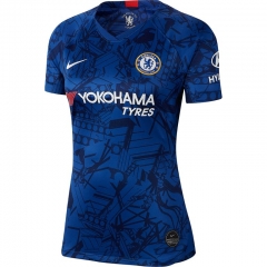19-20 Chelsea Home Women Soccer Jersey Shirt