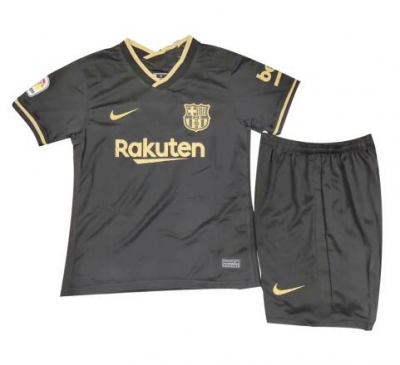 Children 20-21 Barcelona Away Soccer Uniforms