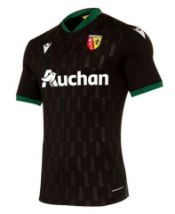 20-21 RC Lens Black Away Soccer Jersey Shirt