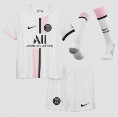 Children 21-22 PSG Away Soccer Full Kit