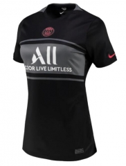 Women 21-22 PSG Third Soccer Jersey Shirt