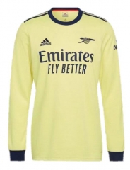 Long Sleeve 21-22 Arsenal Away Soccer Jersey Shirt