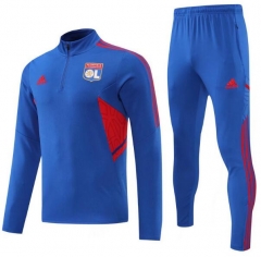 22-23 Lyon Blue Training Sweatshirt and Pants